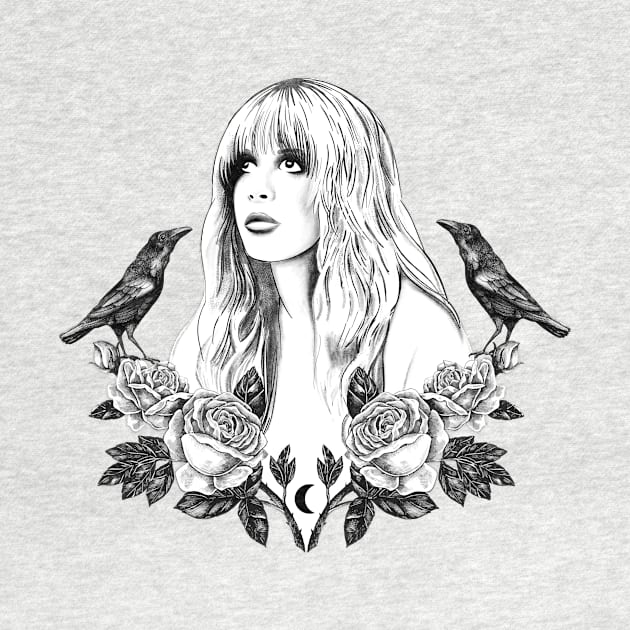 Stevie Nicks Angel Of My Dreams Tattoo by LittleBunnySunshine